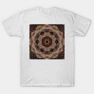 FLORAL FANTASY KALEIDOSCOPE DESIGN and PATTERN T-Shirt